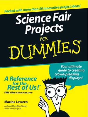 cover image of Science Fair Projects For Dummies
